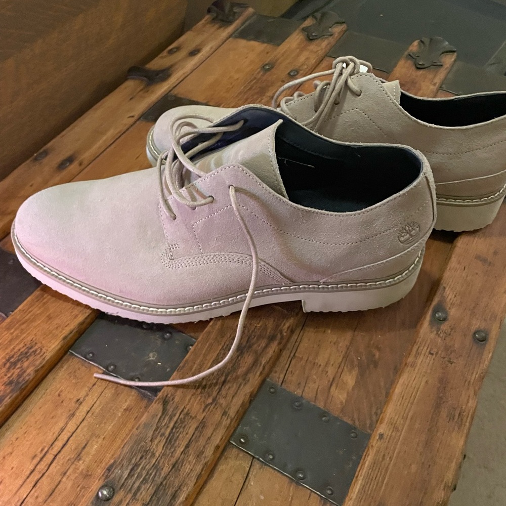 Timberland men’s suede shoes.  Brand new.